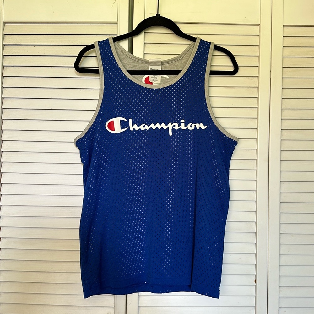 CHAMPION REVERSIBLE MESH TANK TOP